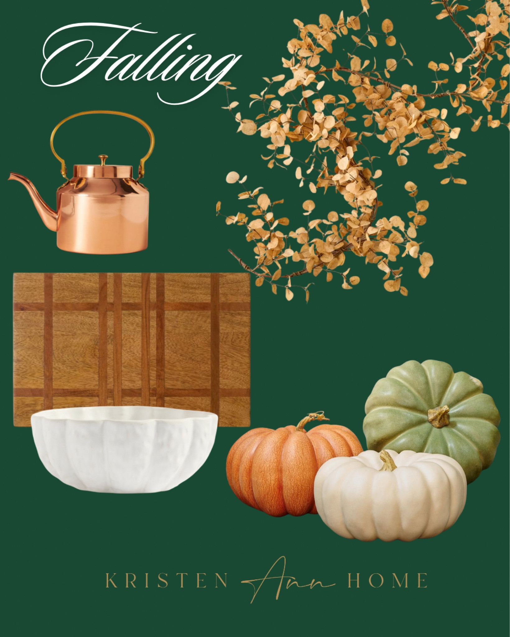 Some of my new fall finds that has been so excited for the upcoming season! My new obsession is copper!  I have this copper teapot and love it. Can’t wait to share our kitchen remodel with you soon! 

#LTKStyleTip #LTKSeasonal #LTKHome