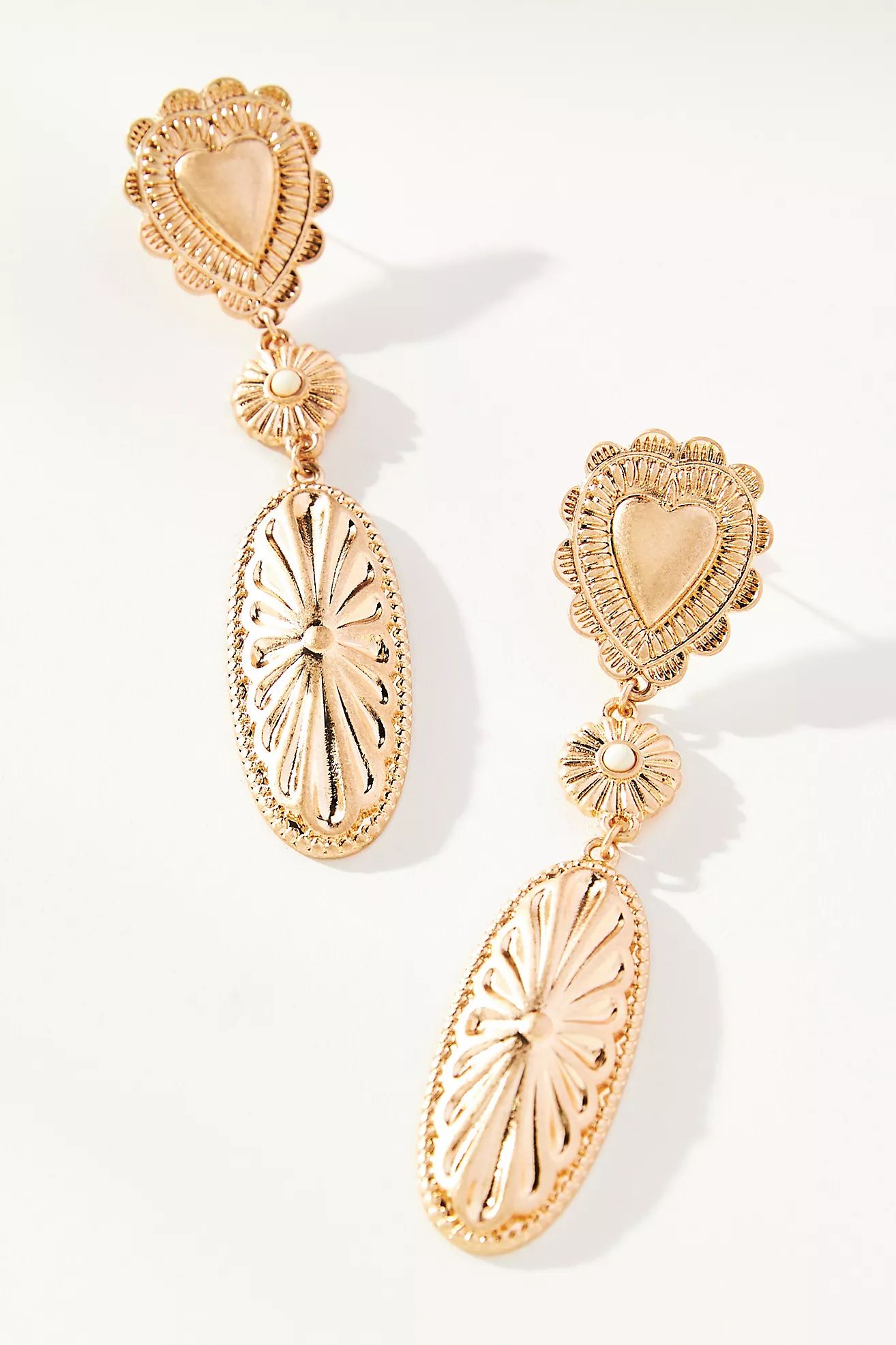 Southwest Mixed Shapes Drop Earrings | Anthropologie (US)