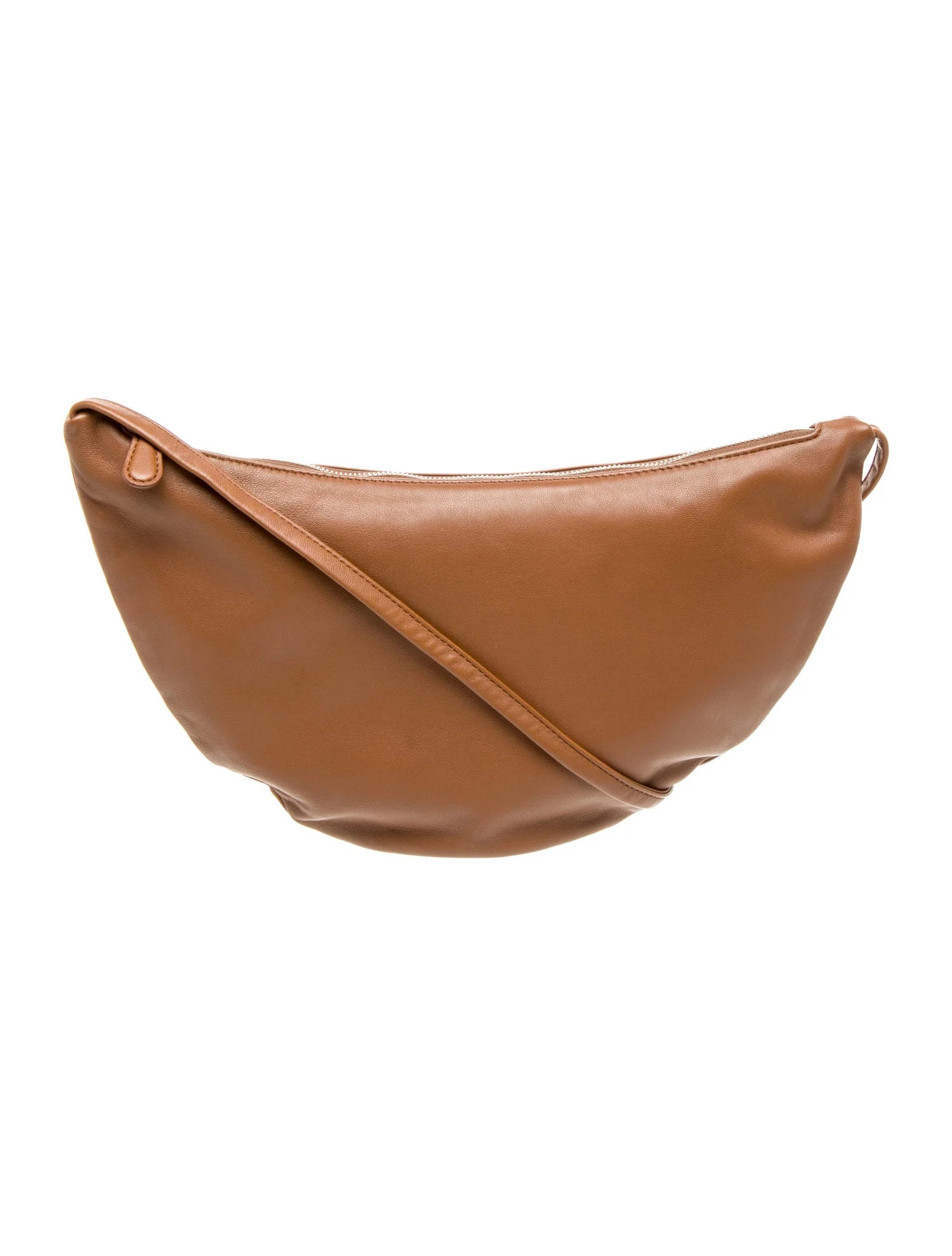 The Row Leather Izzy Small - Brown Shoulder Bags, Handbags - THR194513 | The RealReal | The RealReal