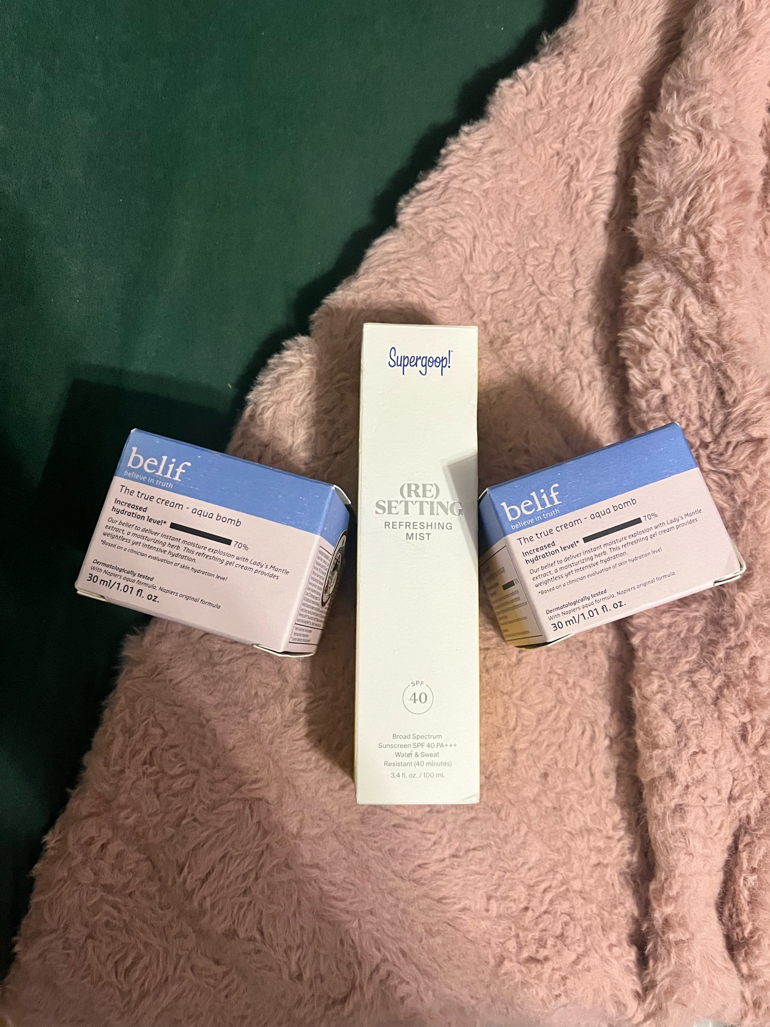 belif is on sale at Sephora!

belif The True Cream Aqua Bomb with Hyaluronic Acid and Niacinamide, belif Moisturizing Eye Bomb with Peptide and Ceramide, belif Aqua Bomb Hydrating Toner with Hyaluronic, belif Aqua Bomb Sleeping Mask

#LTKSaleAlert #LTKBeauty