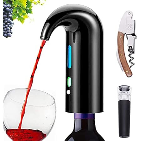 Ullo Chill Wine Purifier, Aerator, and Chiller with 4 Selective Sulfite Filters. Remove Histamines a | Amazon (US)