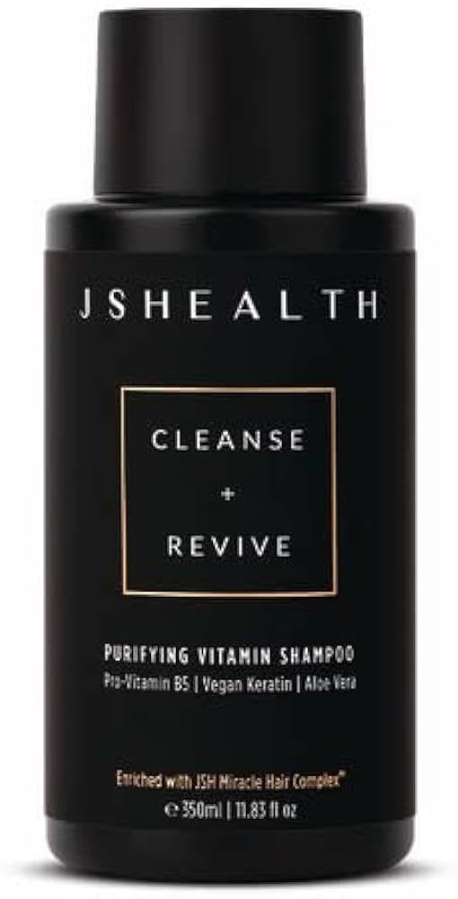 JSHealth Purifying Keratin Shampoo - Cleansing & Reviving Natural Shampoo for Color Treated Hair,... | Amazon (US)