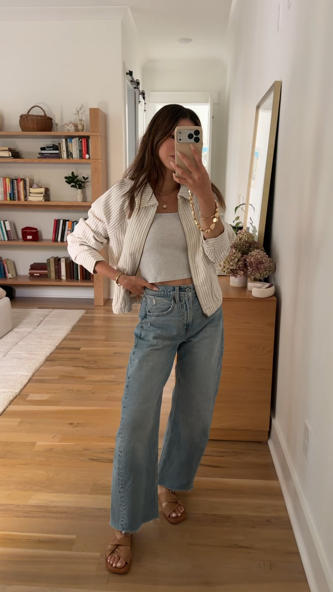 Outfit of the day! Jacket XS, tank XS, jeans 24 short 

Petite style, petite fashion, mom outfit, mom style, petite pants, petite outfit ideas, petite outfits, best pants for petite, petite denim, spring style, spring outfits, beach outfits, vacation outfits 

#LTKootd #LTKPetite #LTKdayinmylife