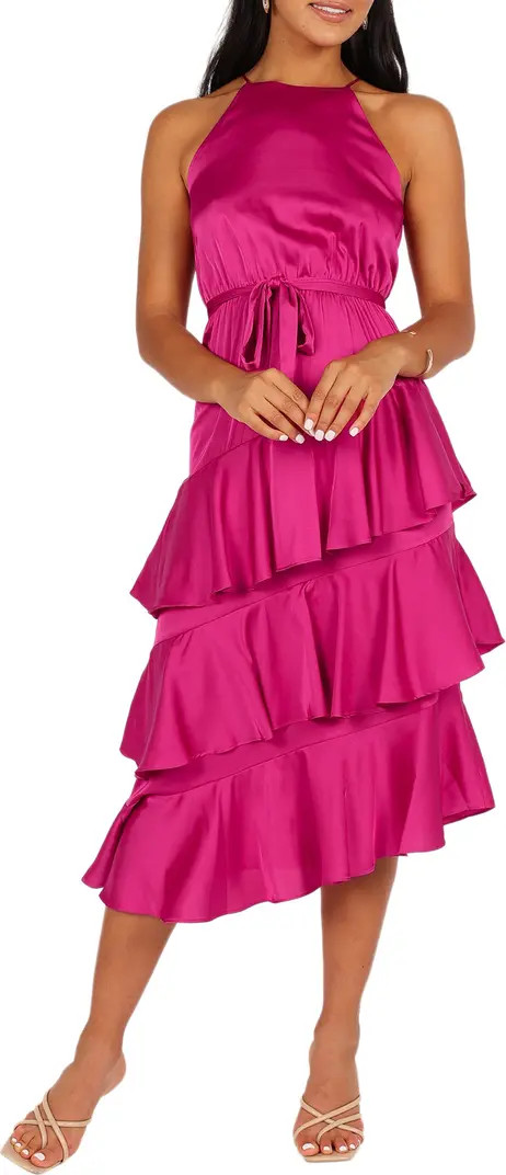 Seychelle Asymmetric Tiered Dress | Nordstrom