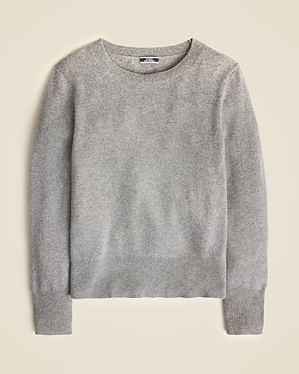 Cashmere classic-fit crewneck sweater | J. Crew US
