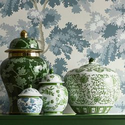 Green Ginger Jar, Cherry Blossom | Williams-Sonoma