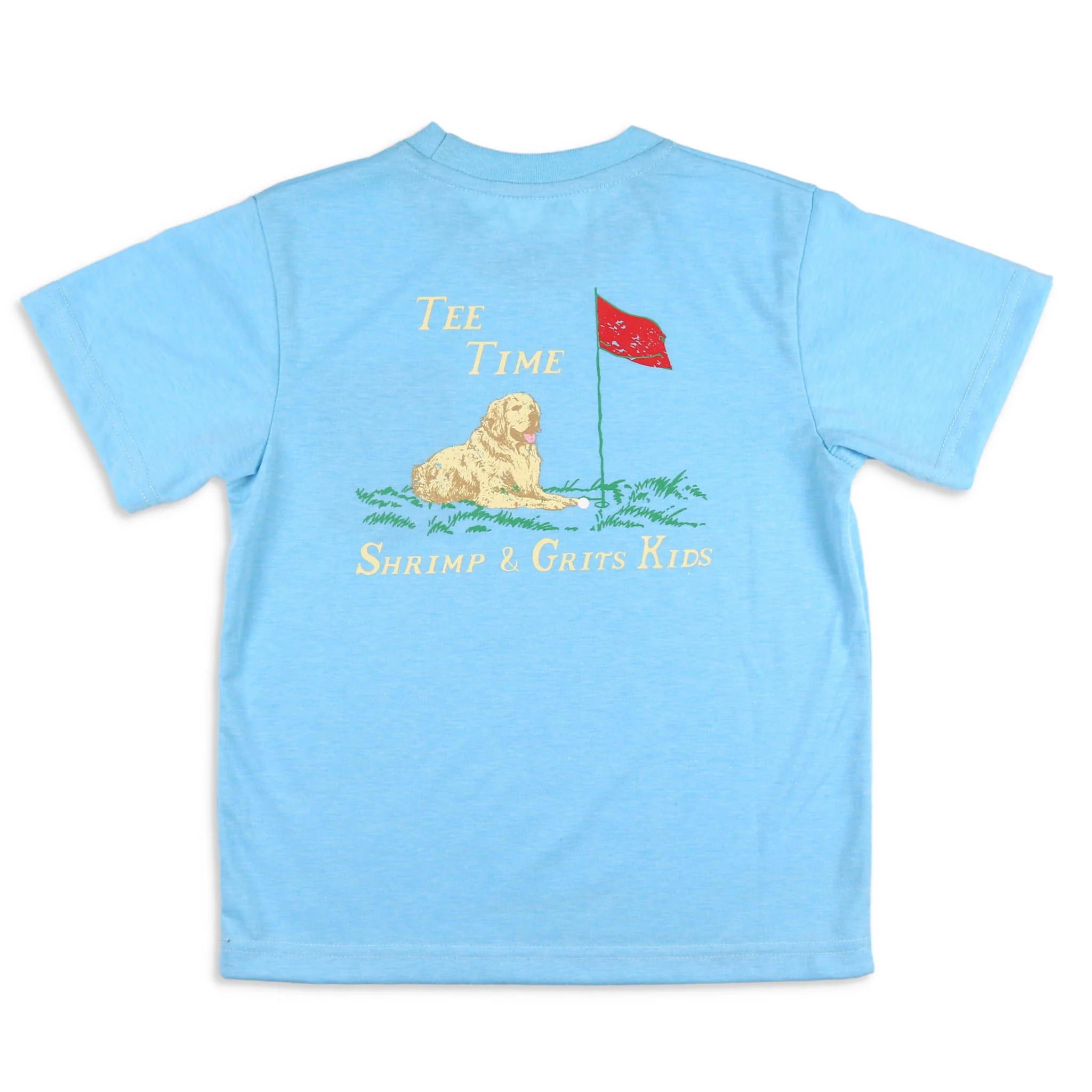 Boys Tee Time Graphic Tee - Shrimp and Grits Kids | Shrimp and Grits Kids