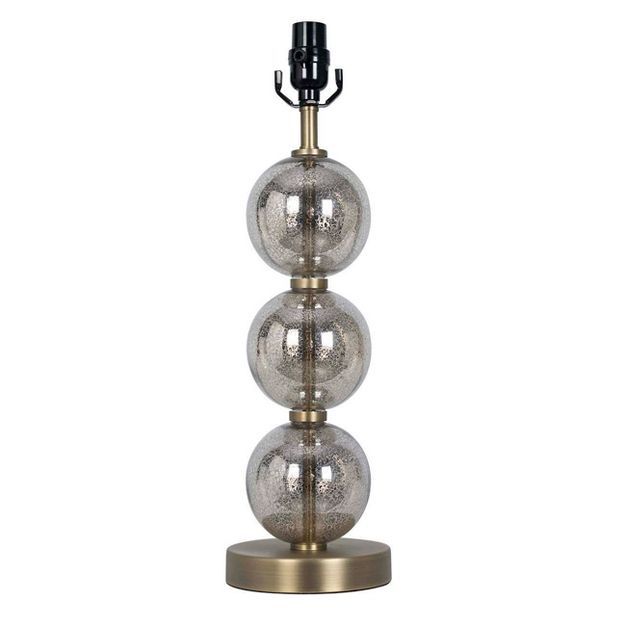 Stacked Glass Ball Table Lamp Base Brass - Threshold™ | Target