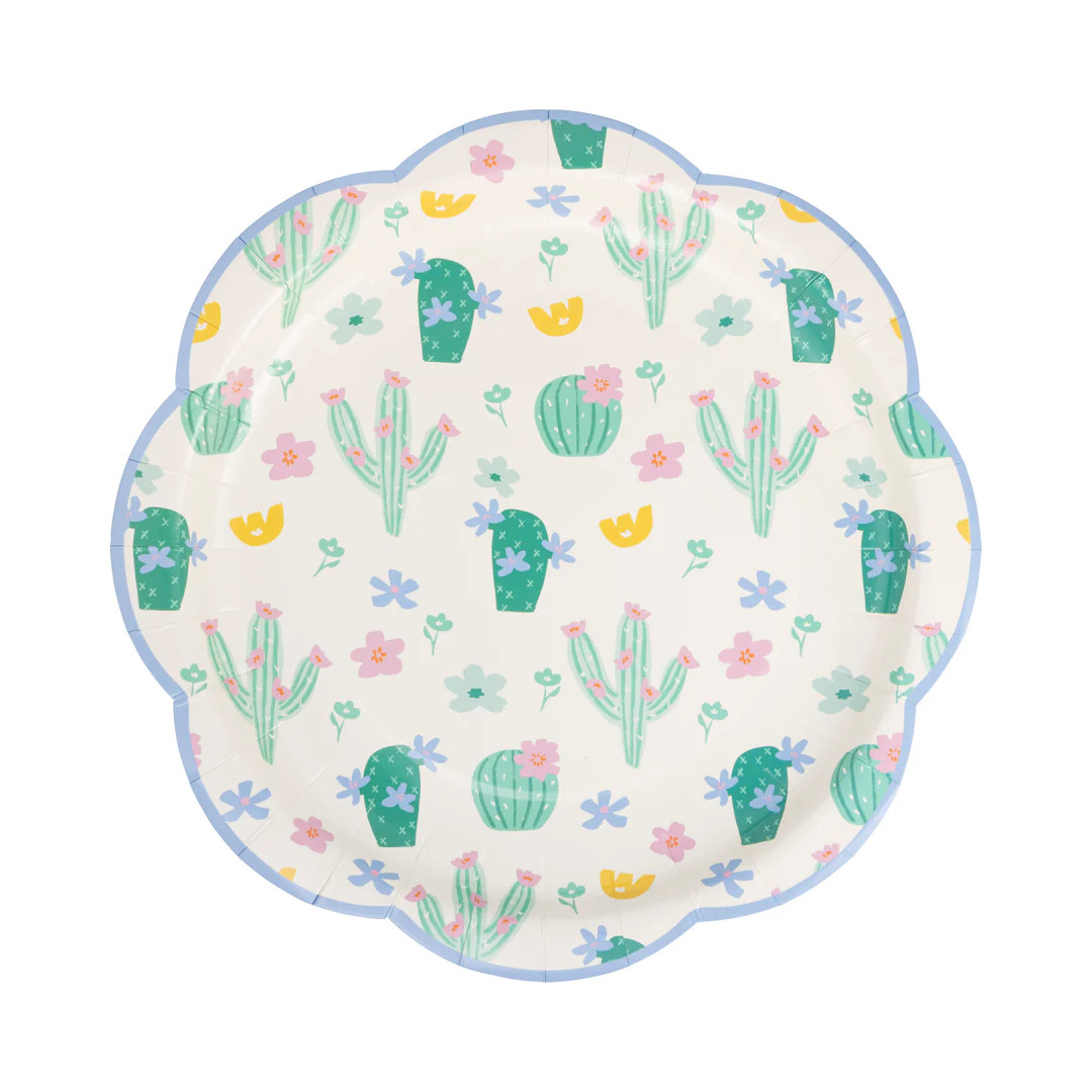 Fiesta Cacti Pattern 10" Plate | My Mind's Eye