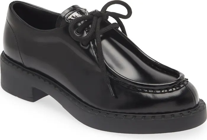 Prada Chocolate Chukka Derby (Women) | Nordstrom | Nordstrom