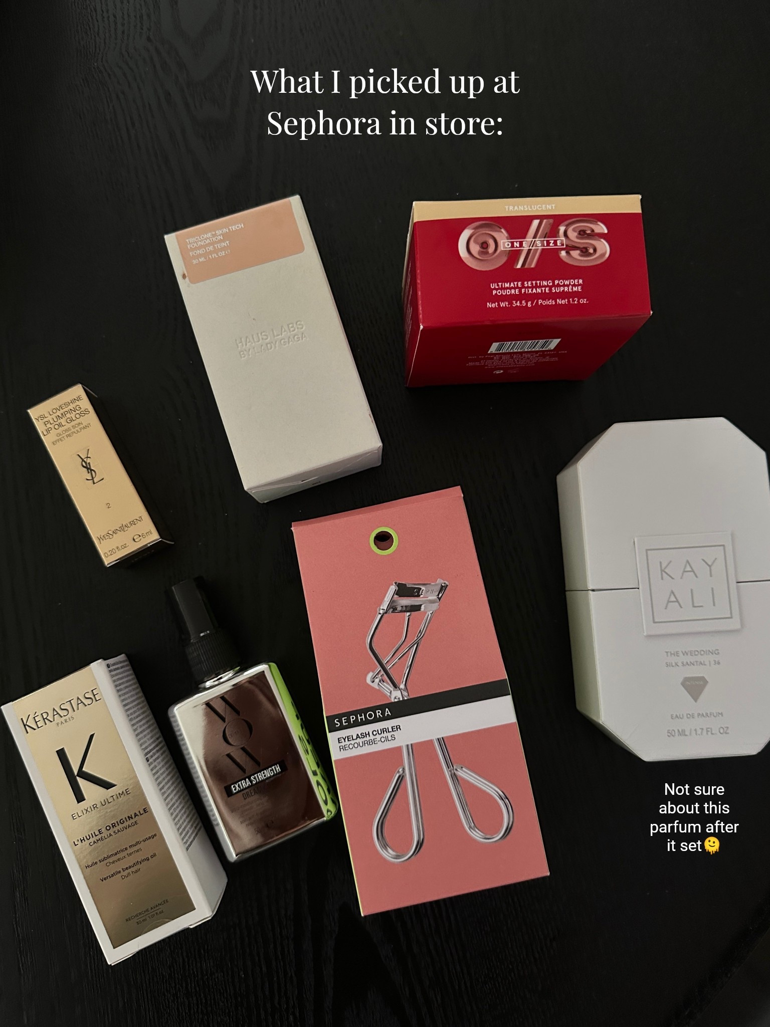 What I picked up last night at Sephora. I did place an online order of other things that I needed re-ups or wanted to try out!🥰

#LTKSaleAlert #LTKGiftGuide #LTKSeasonal