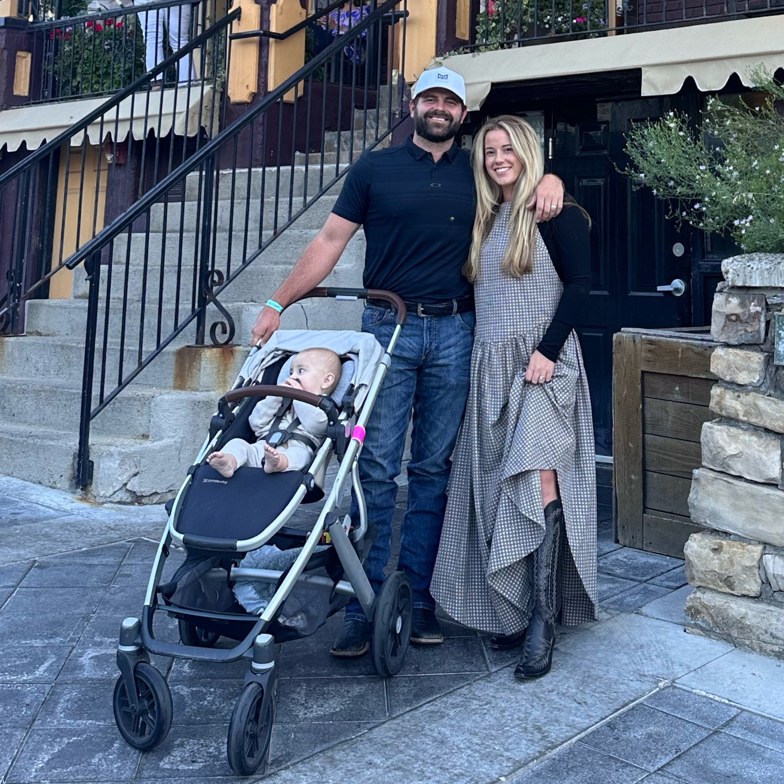 Versatile dress worn year round, pregnant & postpartum 🖤✨ Found at Free People - tagged a. Similar outfit as this is no longer available. 

#LTKBump #LTKWedding