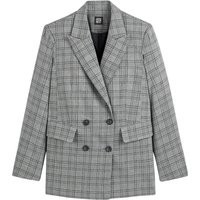 Oversize Blazer in Prince of Wales Check | La Redoute (UK)