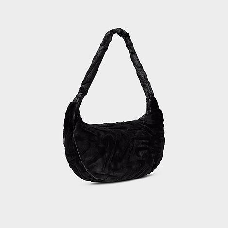Nike Women's Sportswear Faux Fur Slouchy Bag (19L) in Black | JD Sports (US)