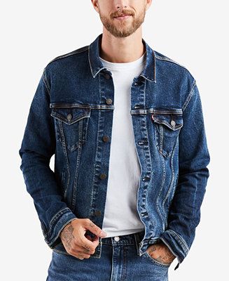 Levi's Men's Denim Trucker Jacket & Reviews - Coats & Jackets - Men - Macy's | Macys (US)