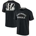 Unisex Fanatics Signature Black Cincinnati Bengals Super Soft Short Sleeve T-Shirt - Size 4XL | HSN