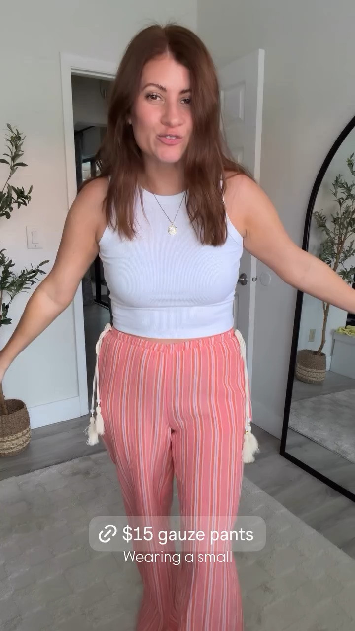 Wearing a small