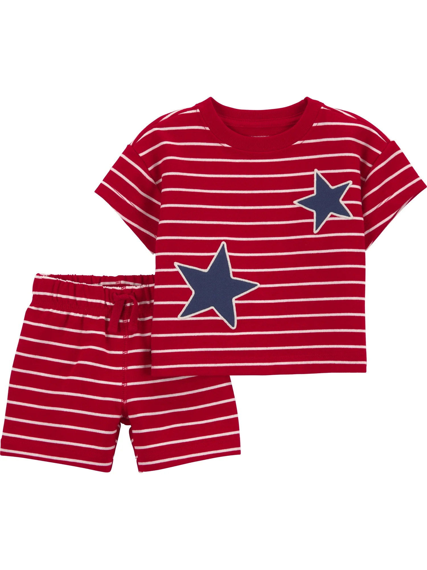 Carter's Child of Mine Baby Boy Outfit Set, 2-Piece, Sizes Preemie-12 Months | Walmart (US)