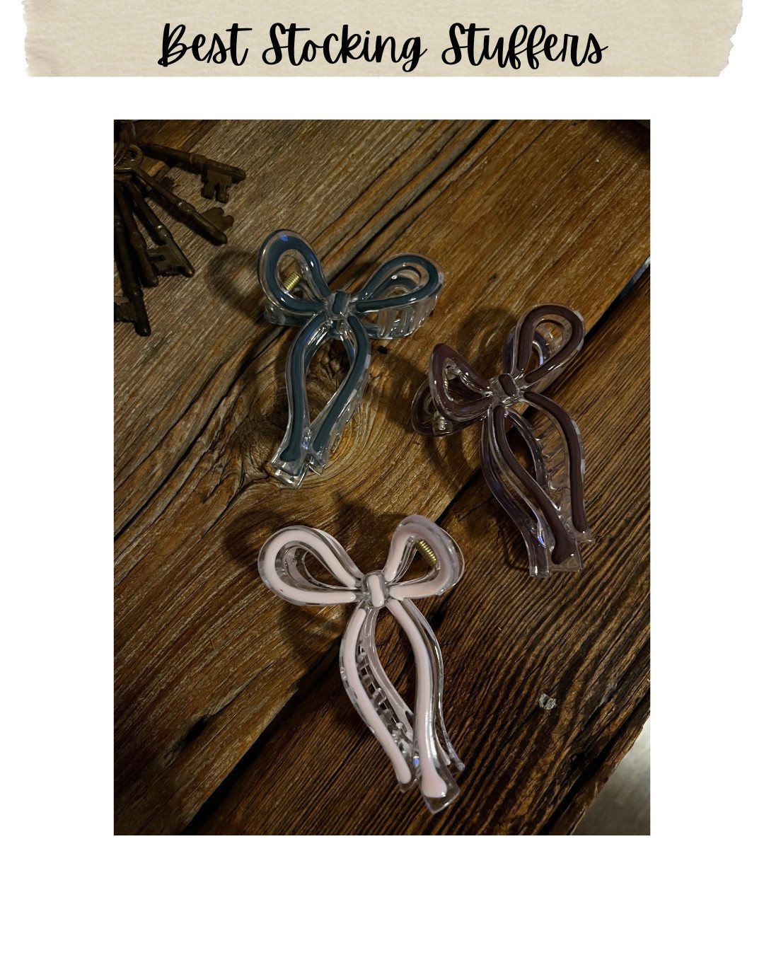 The cutest bow clips!

#LTKmomlife #LTKGiftGuide #LTKKids