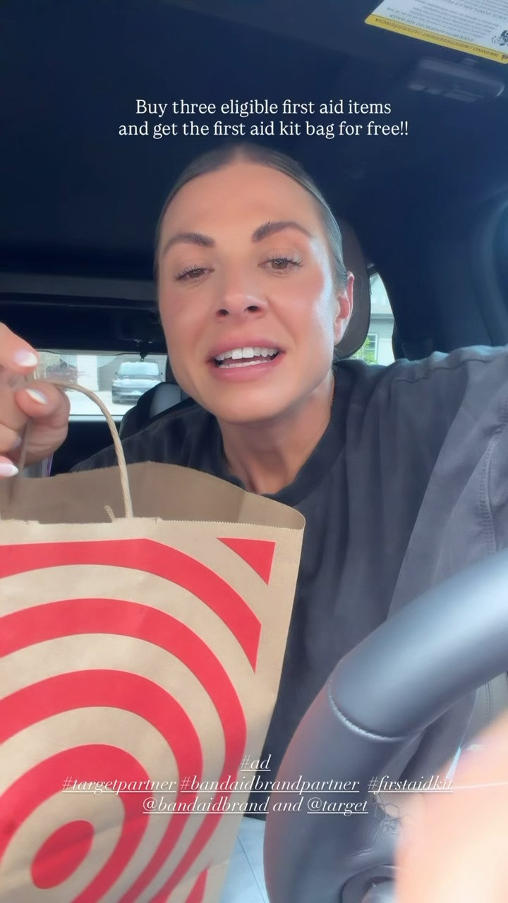 #ad 

Target does it again 👏

The BAND-AID® Brand Build Your Own First Aid Kit is back at Target and honestly it’s the ultimate sideline mom starter pack.

When you buy 3 eligible first aid items, you get the bag FREE 🙌

I customized ours with BAND-AID® Brand bandages, Neosporin, and antiseptic spray so we can keep one in the car all summer long for practices, pool days, camps, road trips, and everything in between 😅

I love that you can build it around what your family actually uses, and the sports-themed bags this year are SO cute ⚽️🏀⛳️

#ad #TargetPartner #BANDAIDBrandPartner #firstaidkit  @target @bandaidbrand
@Shop.LTK #liketkit

https://on.ltk.com/+BRiL4k0Wgj7IE1nGEywmDw

#LTKmomlife #LTKKids