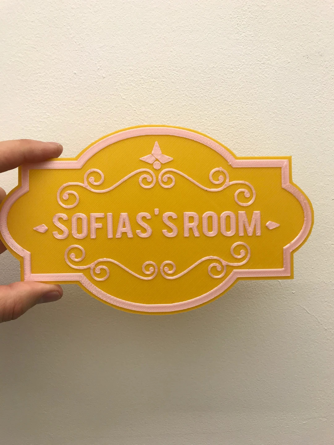 Personalised Door Sign for Kids Room, 3D Dual Colour Room Door Sign, Great as a Birthday Gift or ... | Etsy (US)