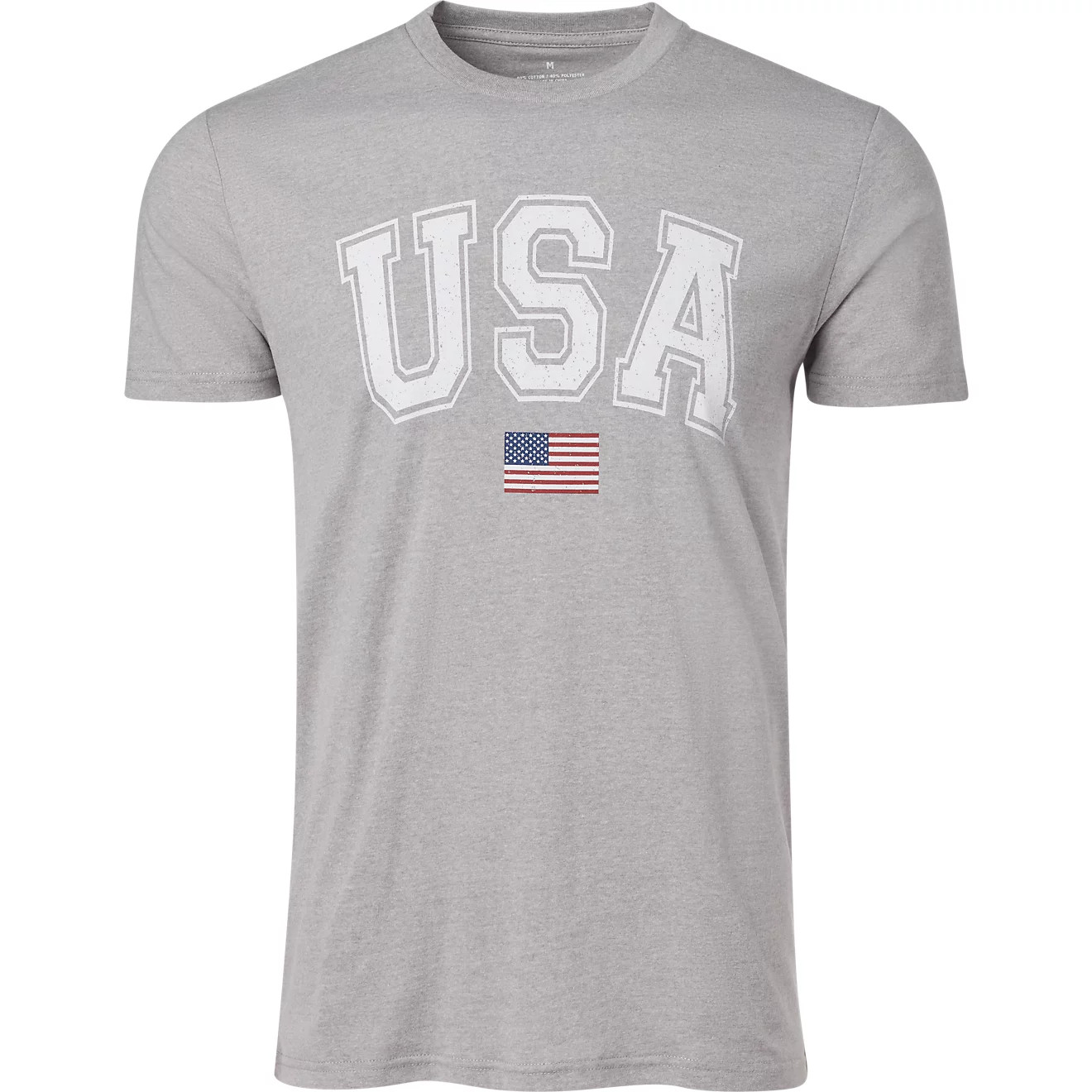 Academy Sports + Outdoors Men's Americana Basic Flag USA T-shirt | Academy Sports + Outdoors
