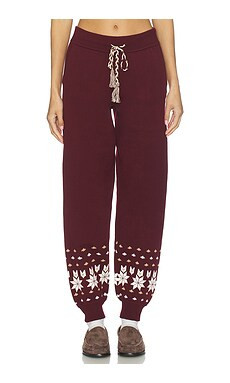 THE UPSIDE Le Ski Jojo Knit Jogger in Quince from Revolve.com | Revolve Clothing (Global)