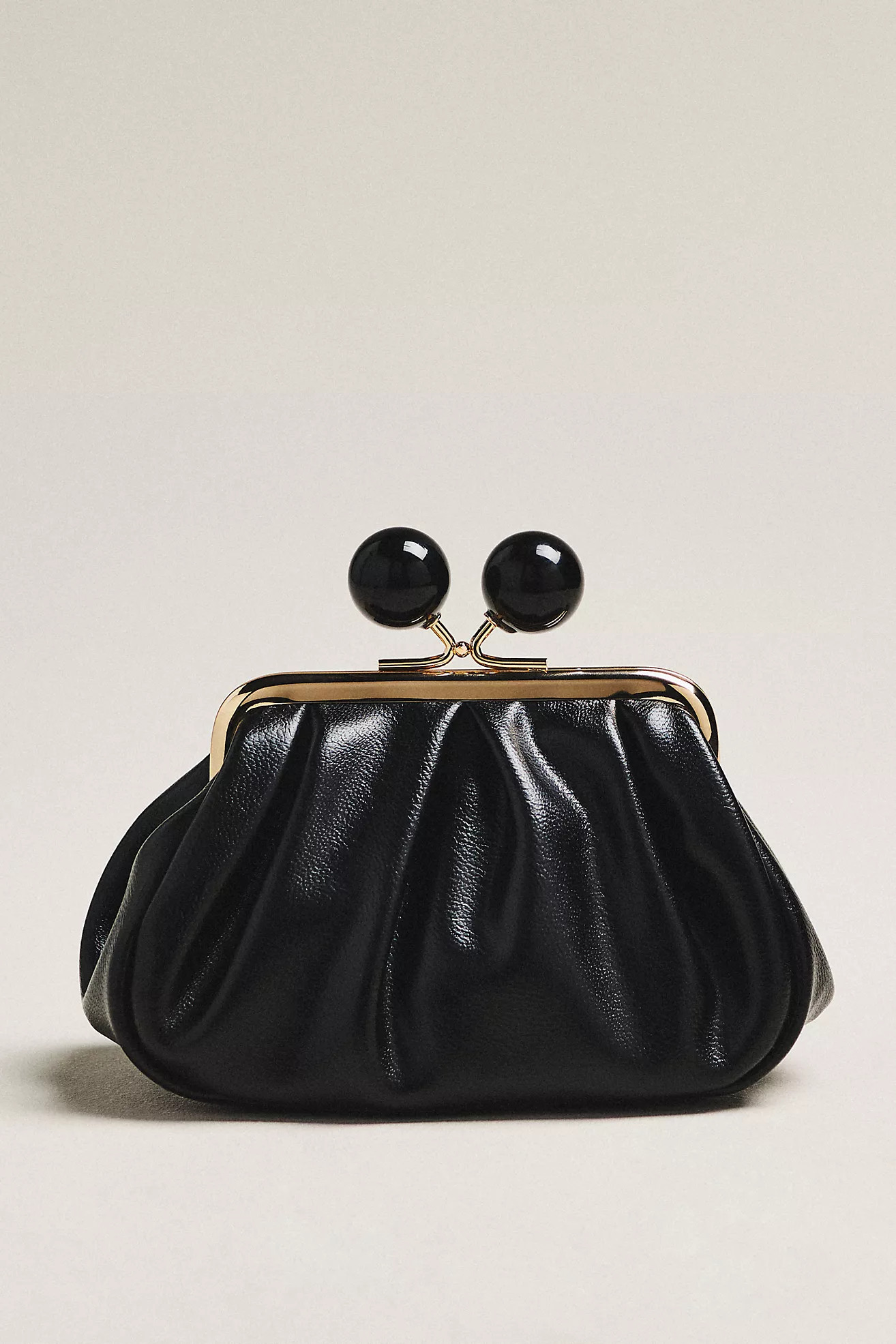 Shiny Textured Kiss-Lock Bauble Coin Purse | Anthropologie (US)