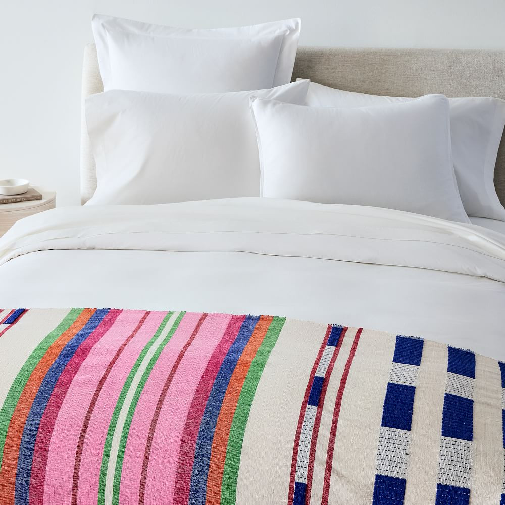 Bolé Road Cotton Stripe Bed Runner | West Elm (US)