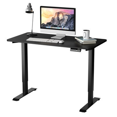 Costway Electric Adjustable Standing Desk Stand up Workstation w/Control Black | Target