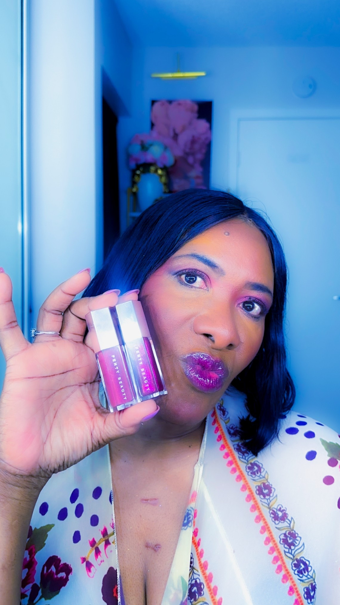 Love this Fenty Beaitg LipBomb duo. I’m wearing “ RiRi” and  “Future Flex” 

#LTKOver40 #LTKBeauty #LTKSaleAlert