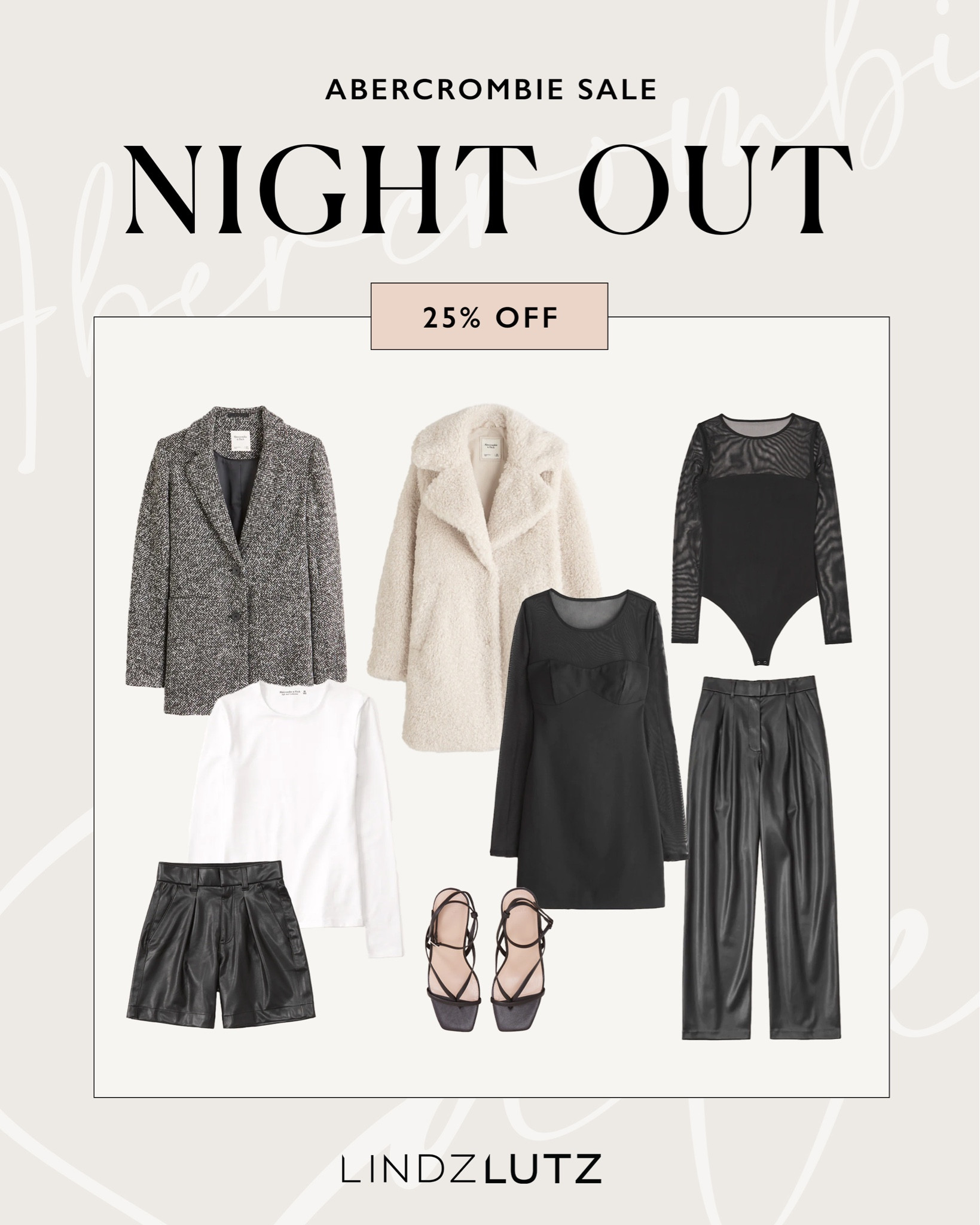 Same alert on chic night out looks, perfect for a holiday party, date night, or GNO featuring leather pants, sheer tops, and stylish blazers  

#LTKHoliday #LTKsalealert #LTKxAF