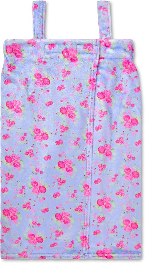 iscream Big Girls' Silky Soft Plush Spa Wrap for Home, Travel, Summer Camp - Boho Bliss Collectio... | Amazon (US)