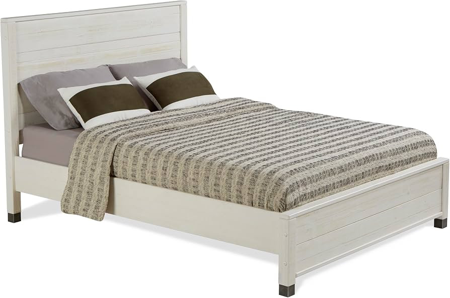 Camaflexi Baja Platform Bed, King Size, White | Amazon (US)