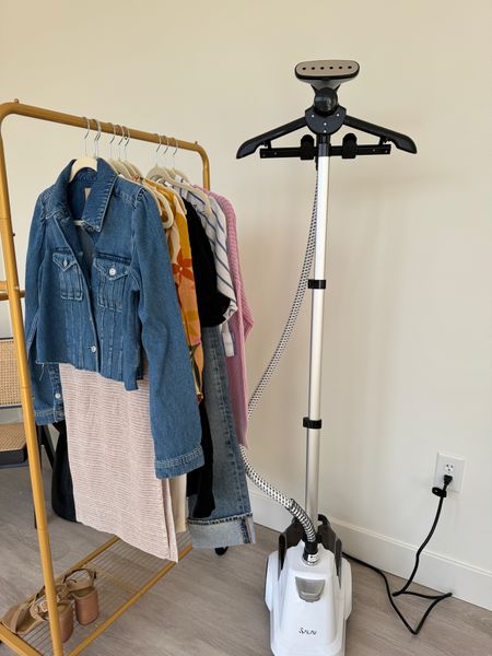 Comercial size steamer I’m loving how easy it makes my life!! Linking the clothing rack and pieces as well! 

#LTKhome #LTKstyletip