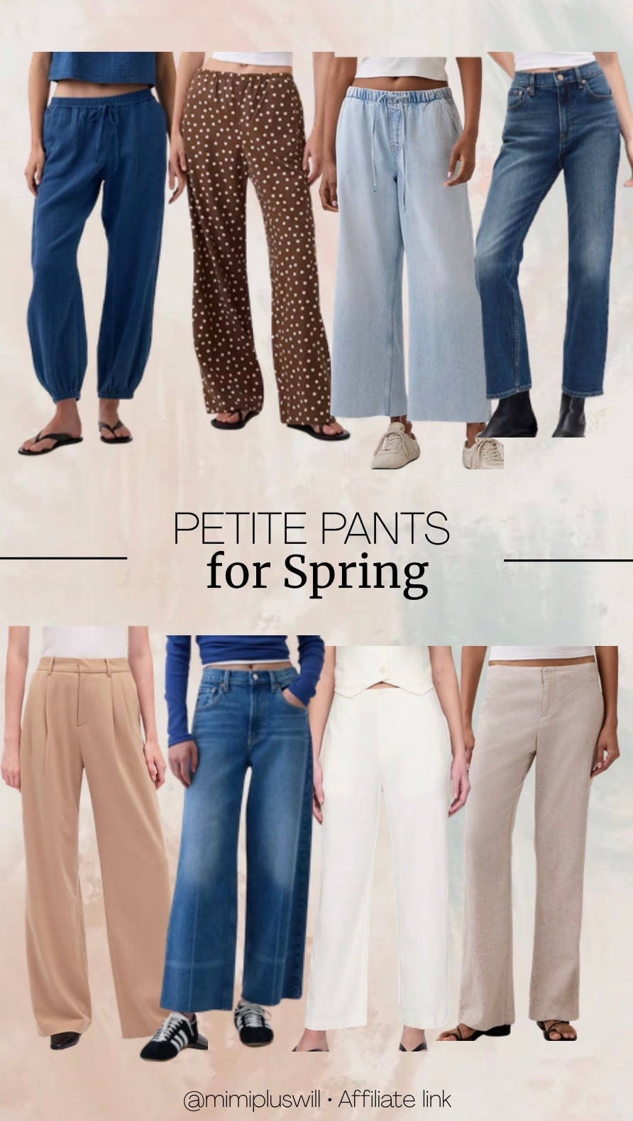 Petite pants for spring! 

Workwear | jeans | petite pants | petite work pants | trousers 
Follow @mimipluswill for more!

#LTKootd #LTKdayinmylife #LTKPetite