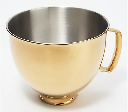 KitchenAid 5-qt Radiant Stainless Steel Mixing Bowl | QVC
