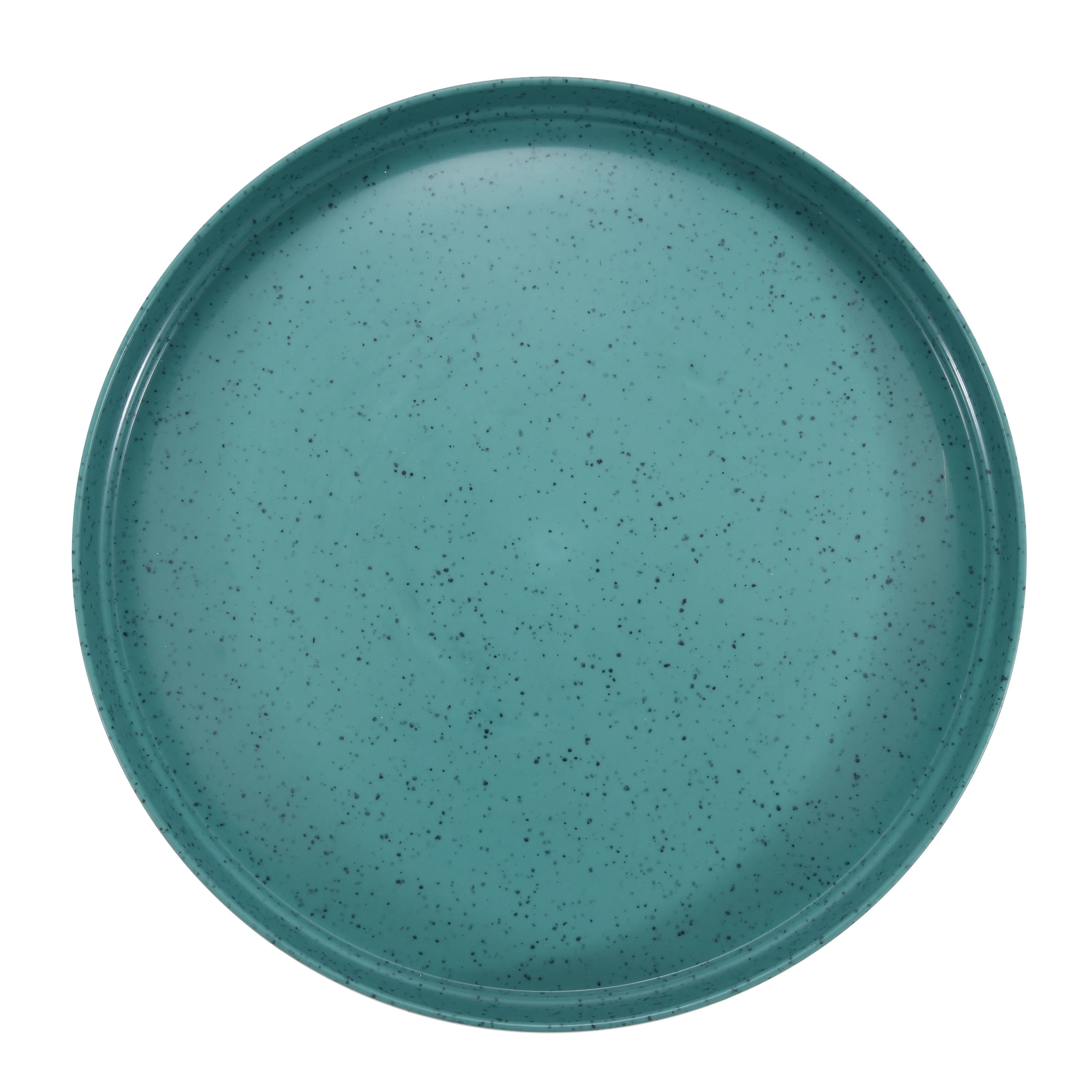 Mainstays 10-Inch Eco-Friendly Recycled Plastic Dinner Plate, Aqua Slate - Walmart.com | Walmart (US)