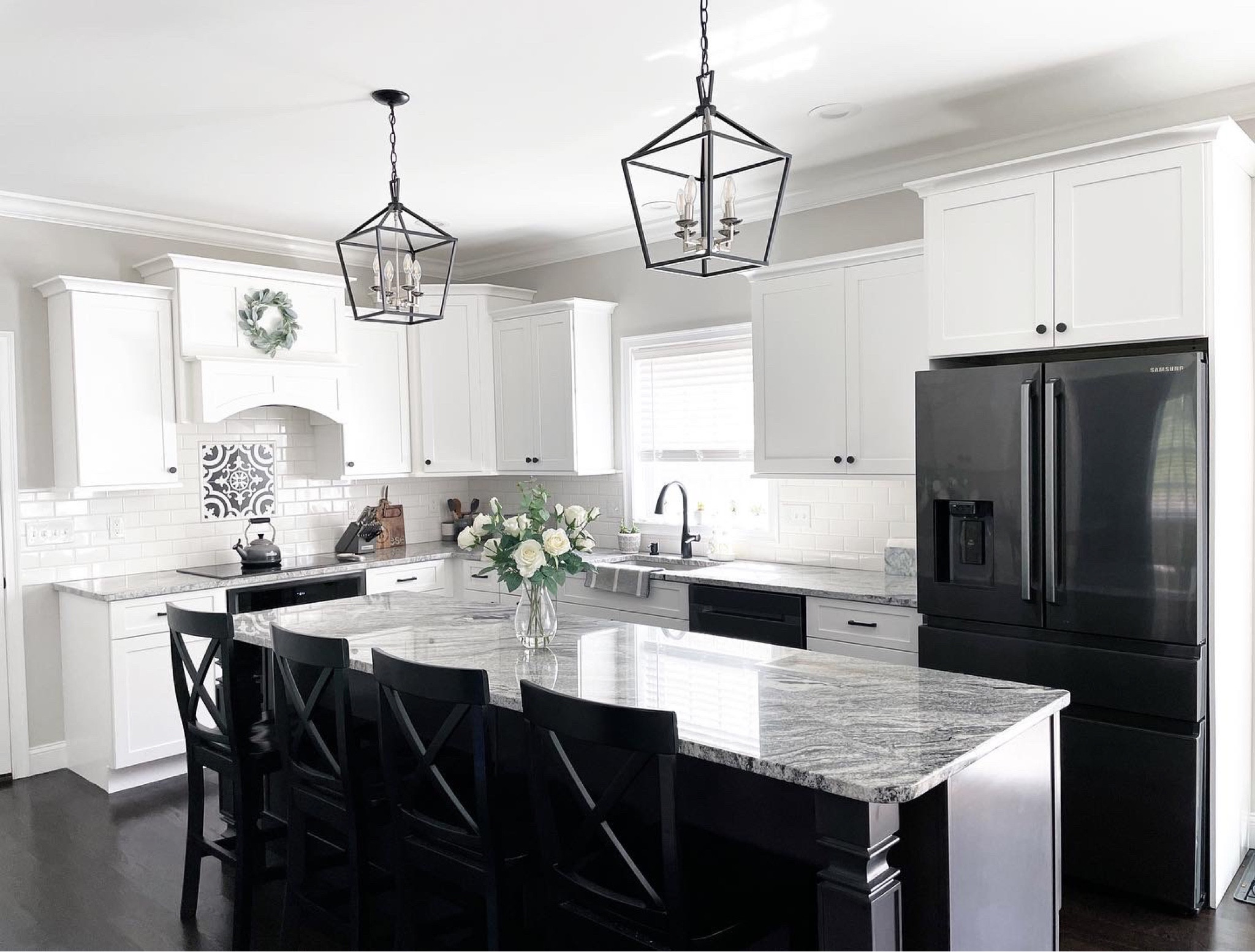 Our kitchen is probably the most used room in our home, especially when we have friends and family over.

 kitchen lighting, bar stools, black light, neutral decor

#LTKhome #LTKfamily #LTKparties