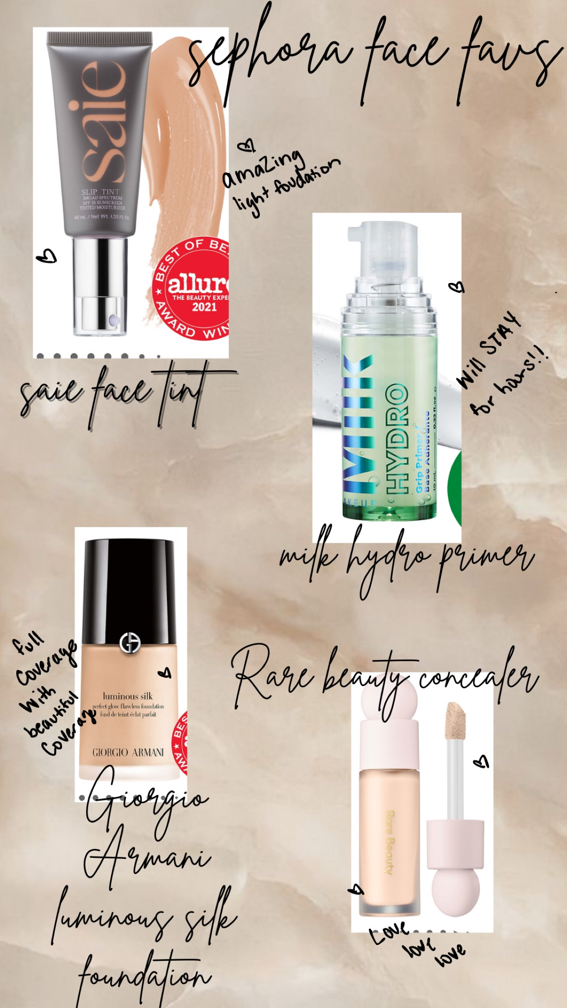 Sephora sale - face favorites 

#LTKbeauty #LTKsalealert #LTKxSephora