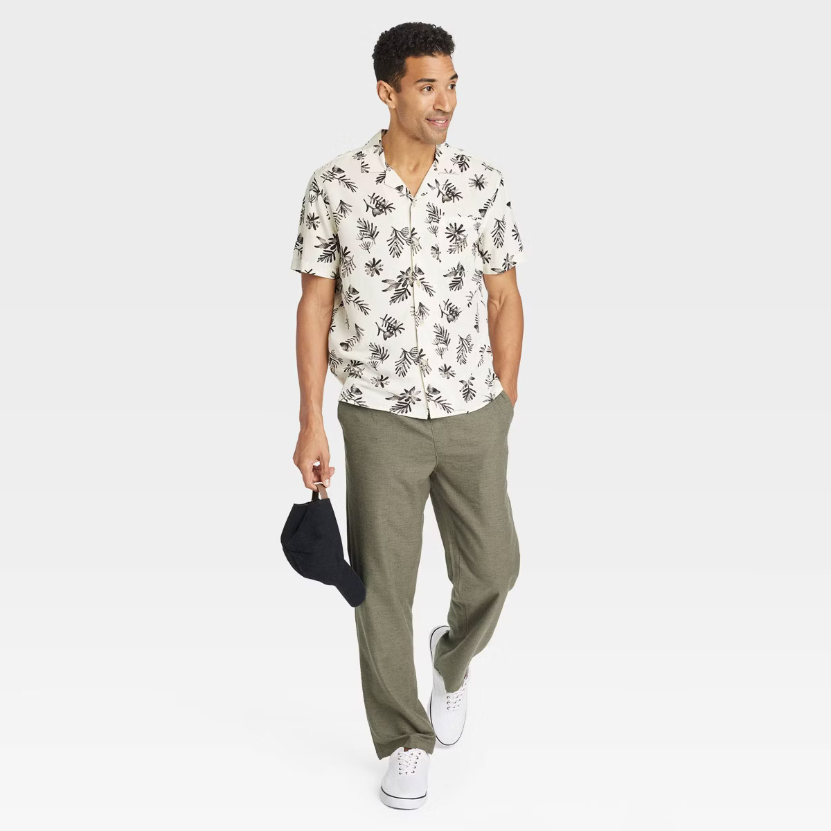 Men's Short Sleeve Collared Button-Down Shirt - Goodfellow & Co™ | Target