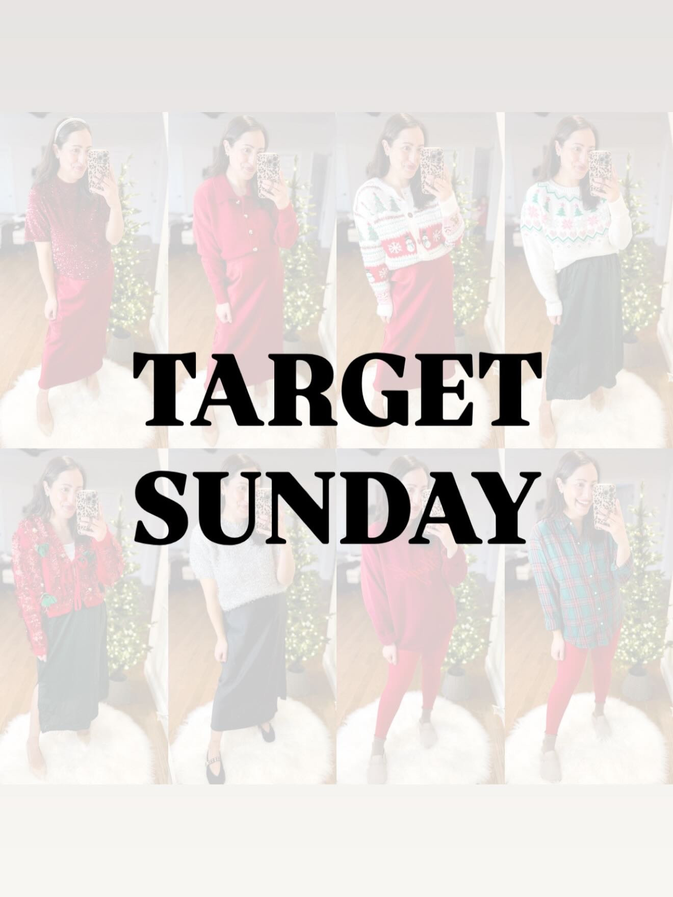 Sharing 8 holiday outfit ideas for today’s #targetsunday 🎄🎅🏻🎯 they are all bump friendly AND everything is on sale for Cyber Monday 👏👏👏 full try on of each outfit in my stories!

#target #targetstyle #targetfashion #targetfinds #targetrun #holidaylooks #holidaystyle #cybermonday #holidayoutfit #holidayoutfits #cybermondaydeals #targetcybermonday 

Comment SHOP below to receive a DM with the link to this post on my LTK ⬇ https://liketk.it/5CEQe #ltkholiday #ltkgiftguide #ltkcyberweek
