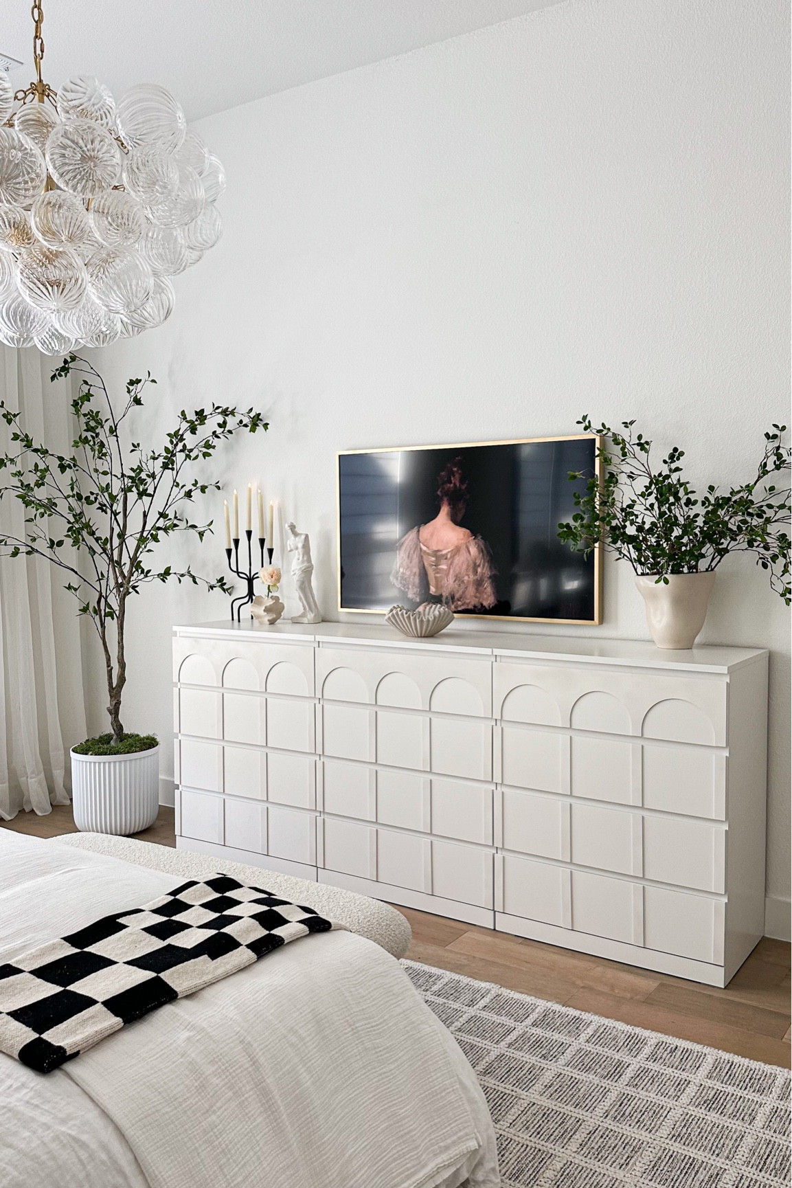 The easiest ikea hack ever!! This appliqué kit comes with precut pieces that you just adhere onto a malm dresser! 🙌

#LTKstyletip #LTKfindsunder100 #LTKhome