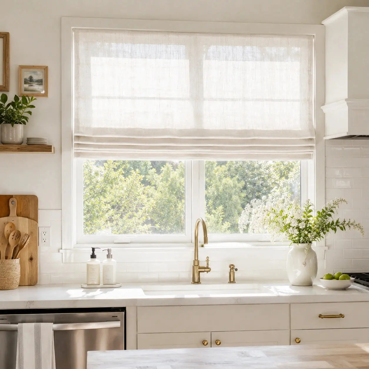 Isabella Roman Shade Cordless | TWOPAGES