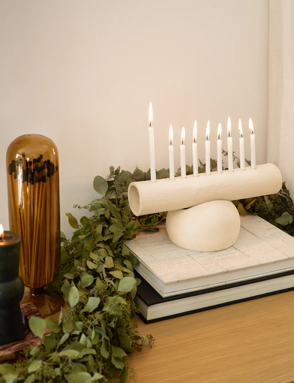 Goldie Menorah by dumæ | Lulu and Georgia 