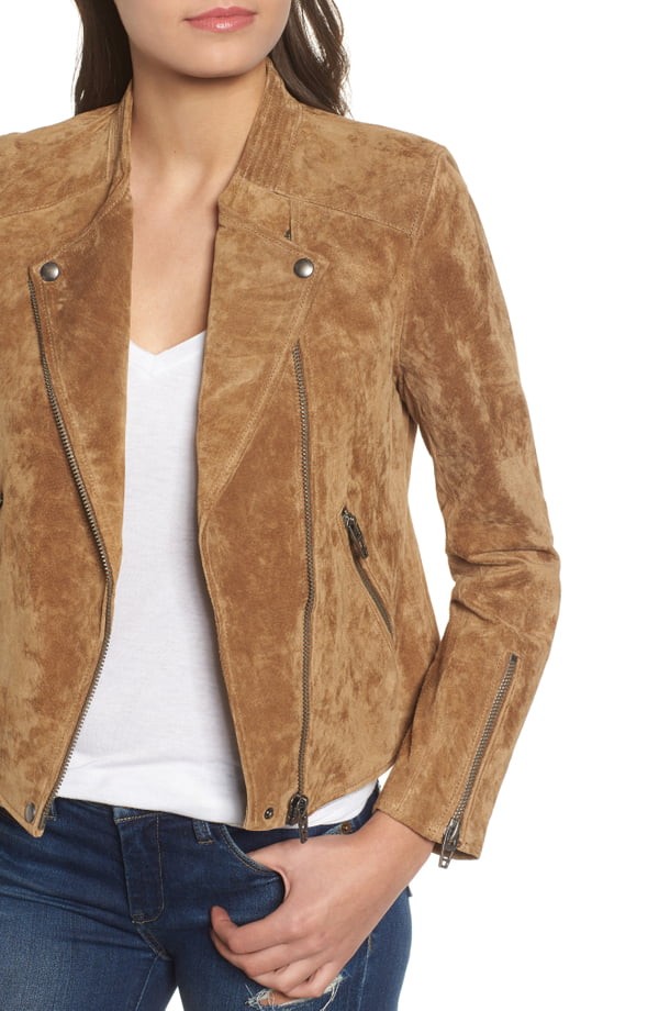 No Limit Suede Moto Jacket | Nordstrom