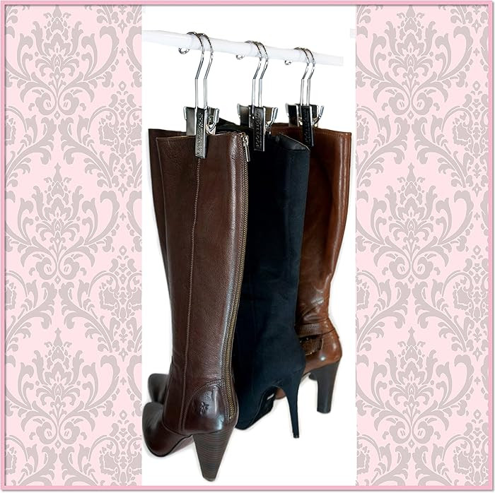 Boottique Boot Organizer: The Boot Rack Fits in Most Closets- Hangs, Holds, Shapes, & Protects Ev... | Amazon (US)