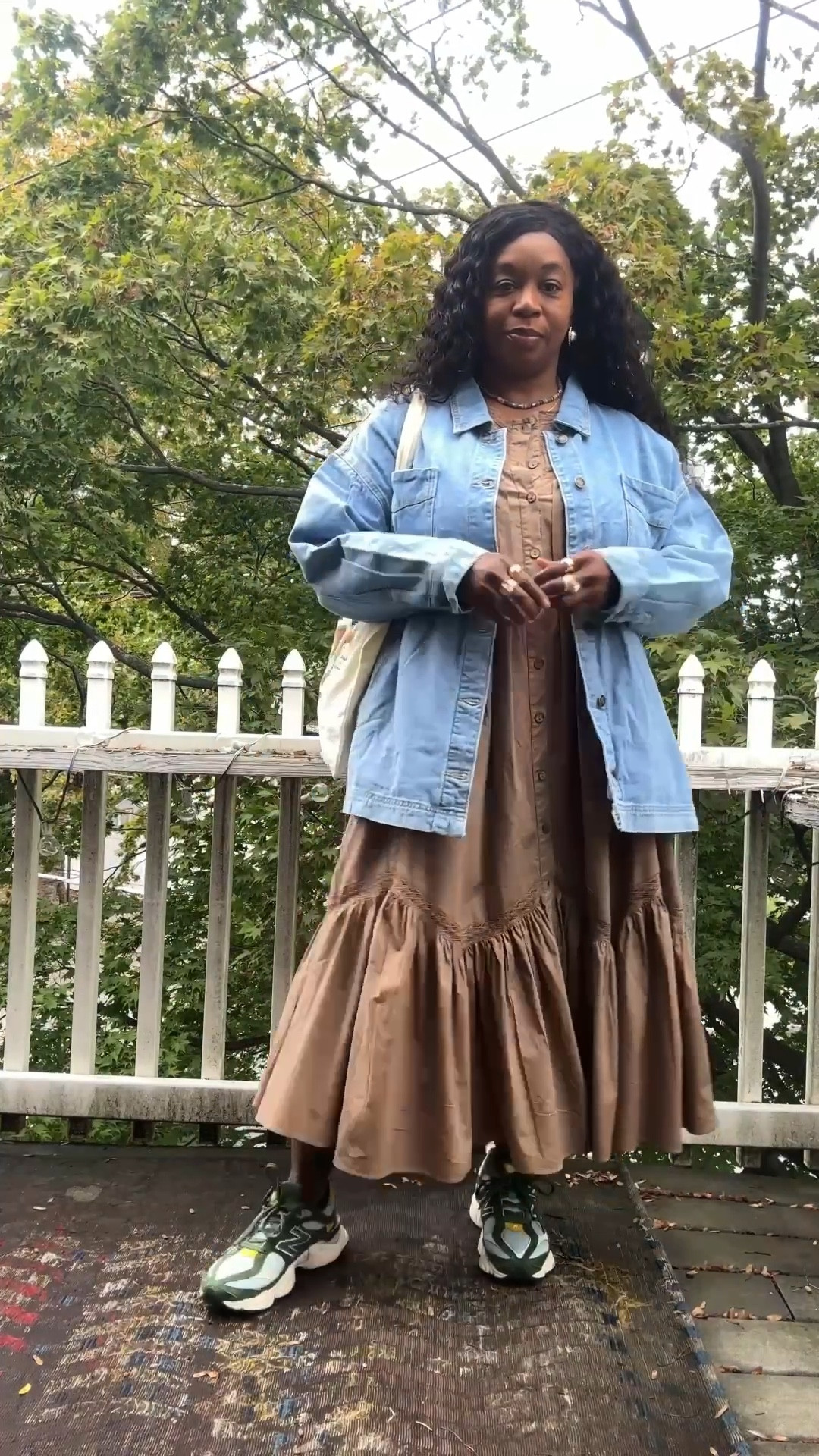 Fall OOTD:
Jacket is XL
Dress is Small (runs HUGE)
Kicks are an 8


#LTKMidsize #LTKStyleTip #LTKPetite
