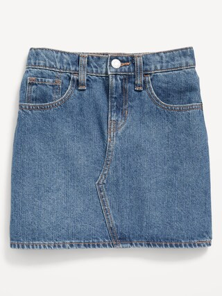 High-Waisted Jean Skirt for Girls | Old Navy (CA)
