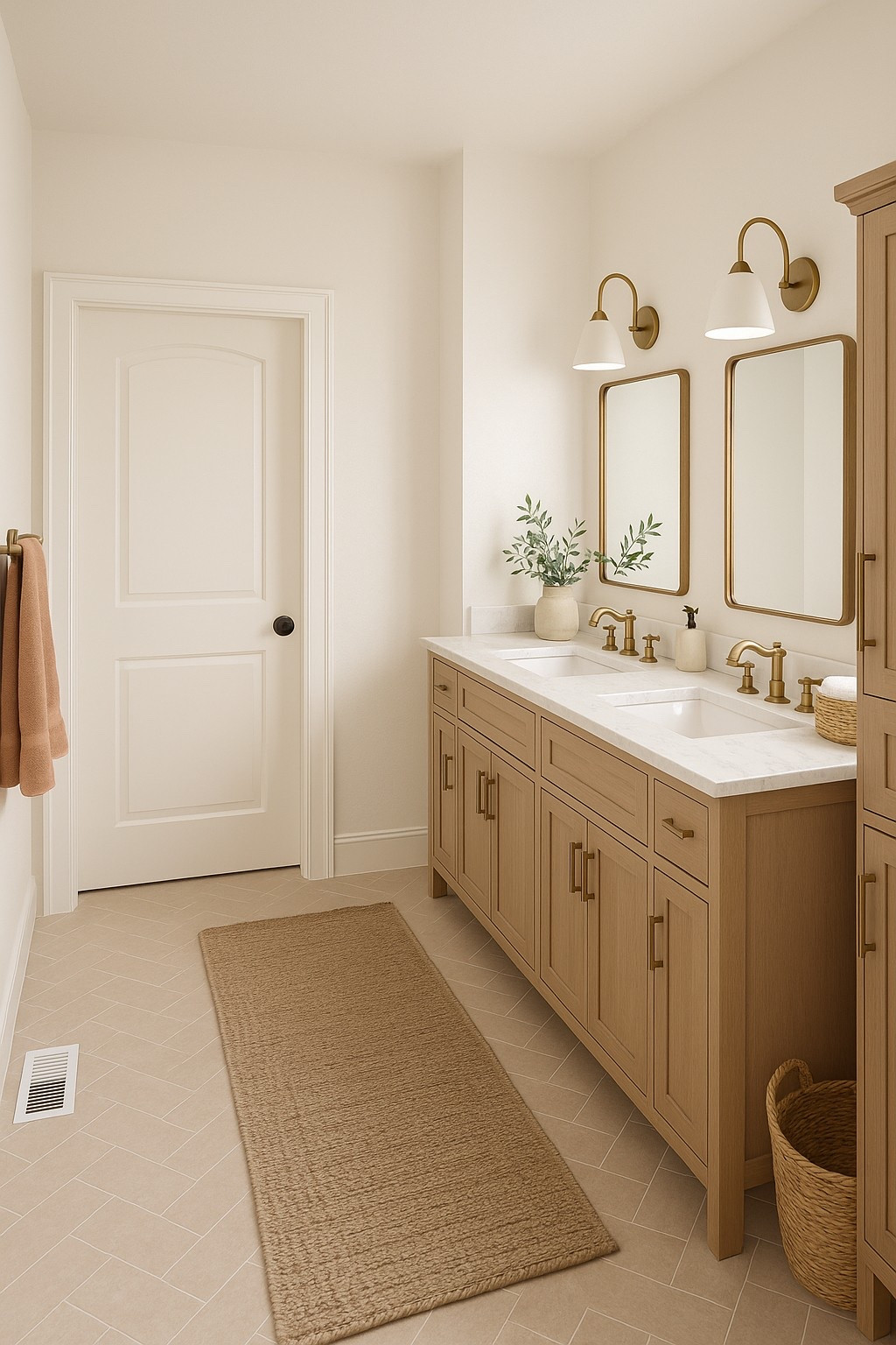 Studio McGee styled master bathroom home decor. Spring home decor. Summer home decor styling 

#LTKSaleAlert #LTKHome #LTKFindsUnder100